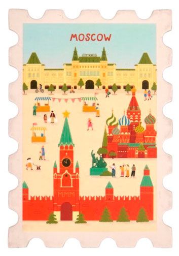 Магнит Марка, 1 шт в ассортименте