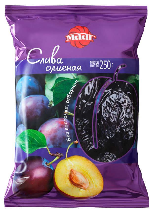 Слива сушеная МААГ без косточки, 250 г