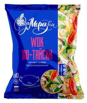 Смесь овощная Заморозка WOK по-тайски замороженная, 400 г