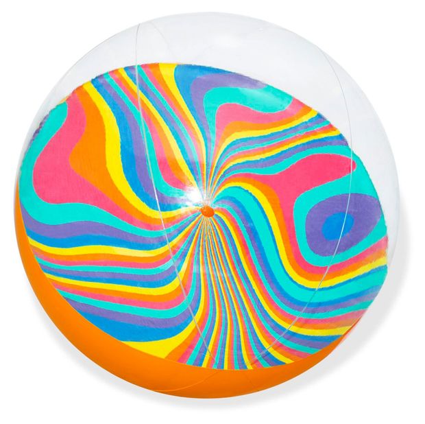 Мяч надувной пляжный BESTWAY Tie-Dye Twist Beach Ball 46 см 340₽