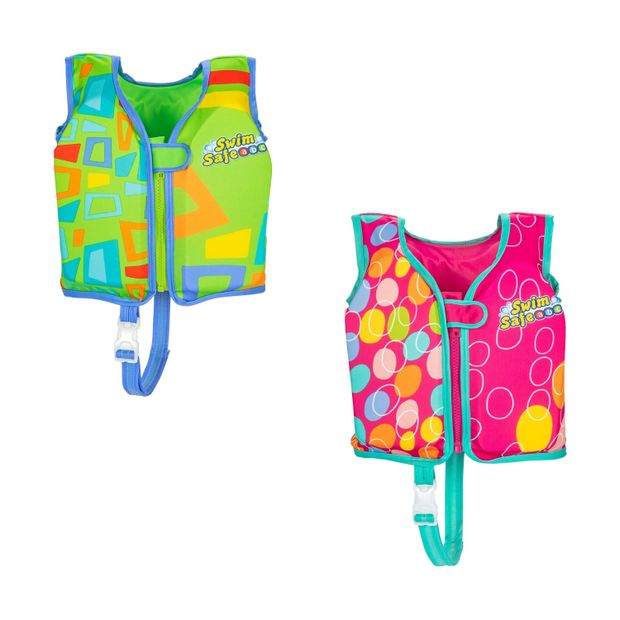 Жилет надувной для плавания детский BESTWAY Swim Safe Aquastar Fabric Swim Vest SM в ассортименте 1500₽
