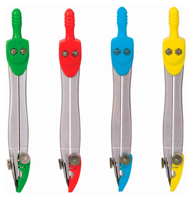 Циркуль BRAUBERG Klasse 115 мм 1 шт в ассортименте 200₽