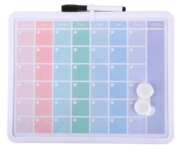 Доска для записей коллекция Маршмеллоу, АШАН Красная птица, 34,5х29 см