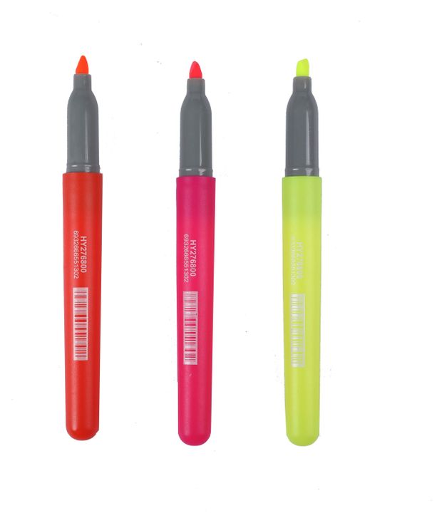 Маркер АШАН Красная птица Неон, 1 шт в ассортименте