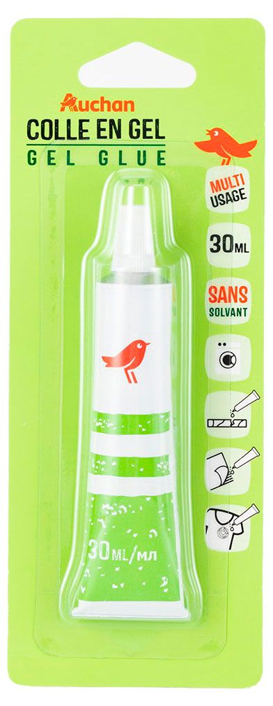 Клей ПВА АШАН Красная птица, 30 мл