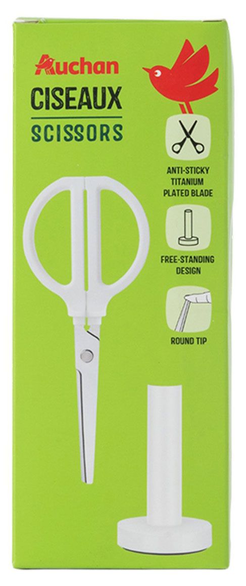 Ножницы коллекция Смарт, АШАН Красная птица, 6x7x18 см