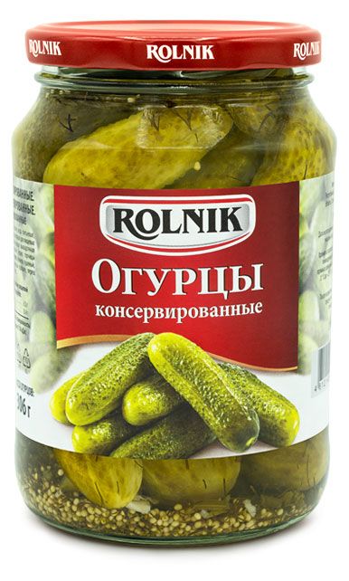 Огурцы Rolnik консервированные, 680 г