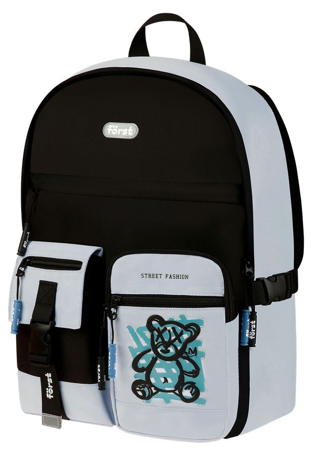 Рюкзак Forst F-Teens Street Fashion уплотненная спинка, 16,8 л