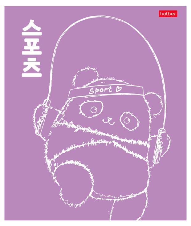 Тетрадь Hatber в клетку А5, 48 л в ассортименте