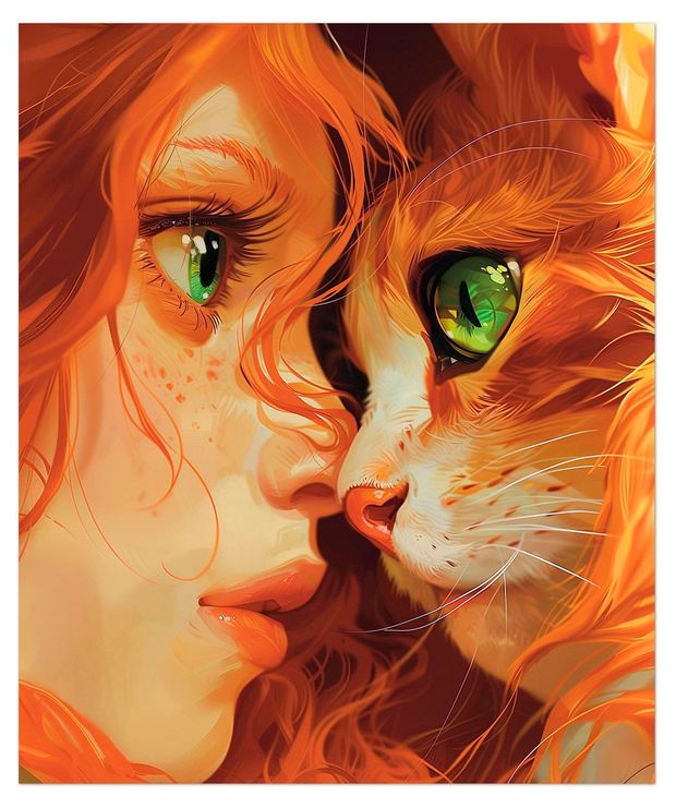 Тетрадь Полином Anime Cats в клетку 48 л в ассортименте 80₽