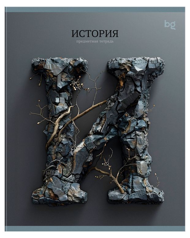 Тетрадь предметная BG Заглавные главные История в клетку А5, 48 л