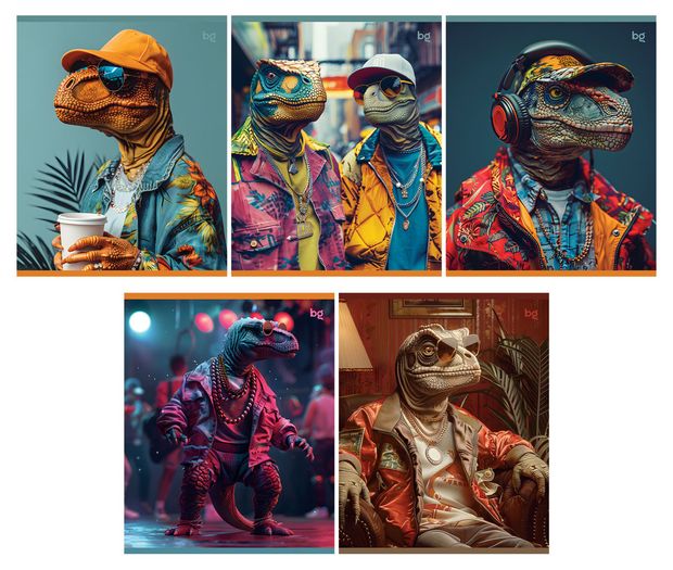 Тетрадь BG Дино в линейку А5 48 л, 1 шт в ассортименте