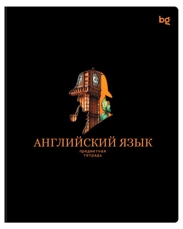 Тетрадь предметная BG Информационное поле Английский язык в клетку А5, 48 л