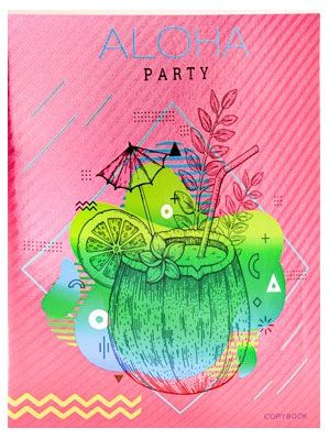 Тетрадь Collezione Яркость лета в клетку А5 96 л 1 шт в ассортименте 170₽