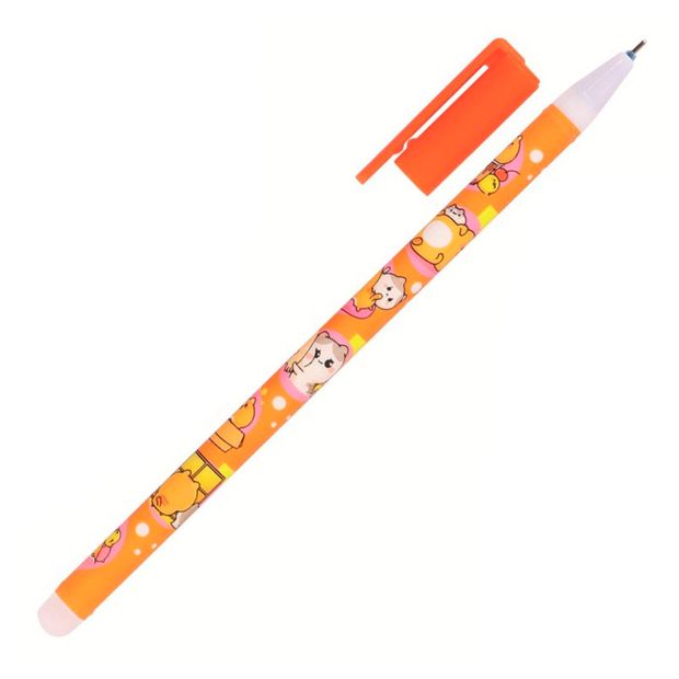 Ручка гелевая Centrum Каваи стираемые чернила синяя, 1 шт