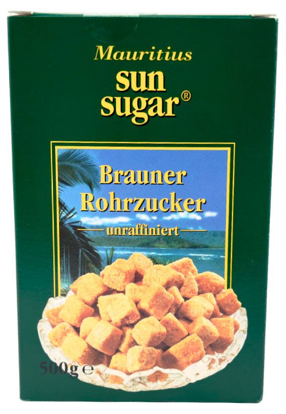 Сахар тростниковый Sun Sugar кусковой, 500 г