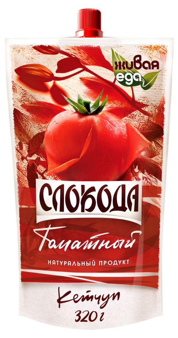 Кетчуп Слобода Томатный 320 г 110₽