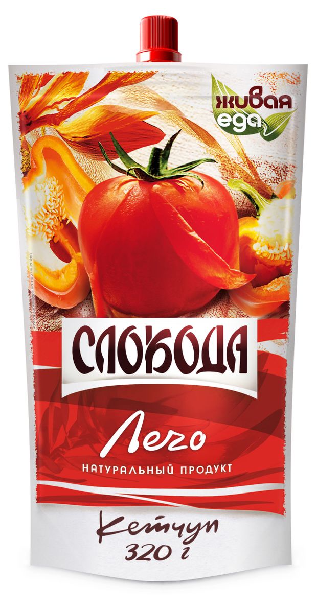 Кетчуп Слобода Лечо 320 г 85₽