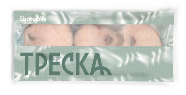 Треска замороженная Borealis стейк, 600 г