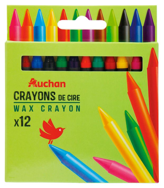 Восковые мелки Каждый день 12 шт 25₽