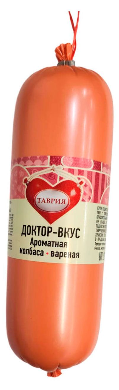 Колбаса вареная Таврия Доктор-Вкус ароматная, 600 г