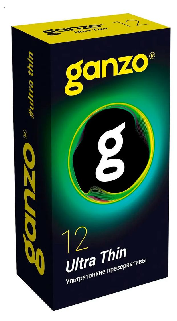 Презервативы Ganzo супер тонкие, 12 шт