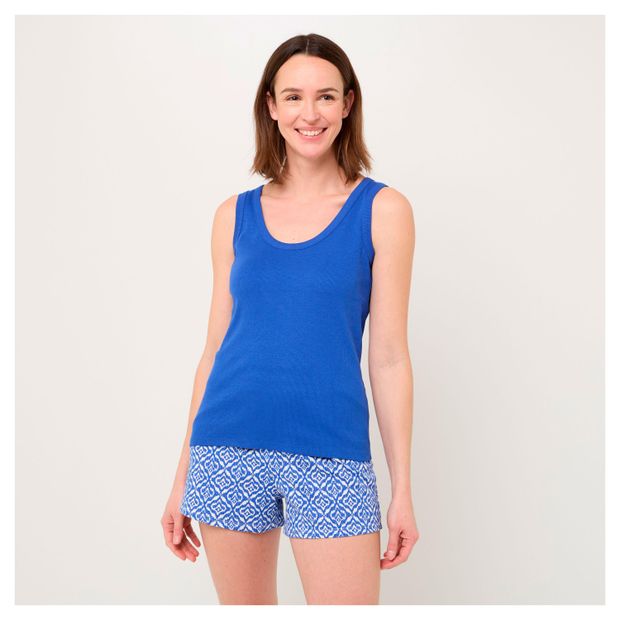 Майка женская InExtenso синяя