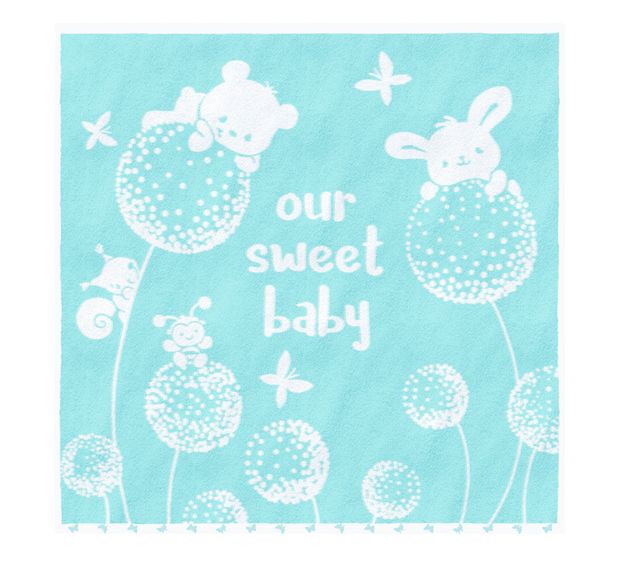 Плотенце Облачко 100х100 см в ассортимнете 600₽