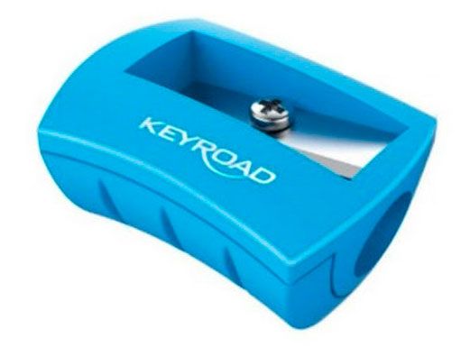 Точилка KEYROAD Cute пластик 1 отверстие, 1 шт в ассортименте