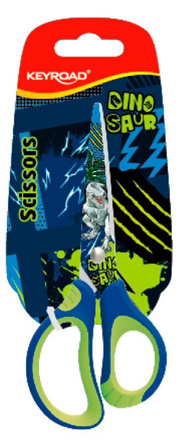 Ножницы KEYROAD 150мм детские прорезиненные ручки 1 шт в ассортименте 200₽