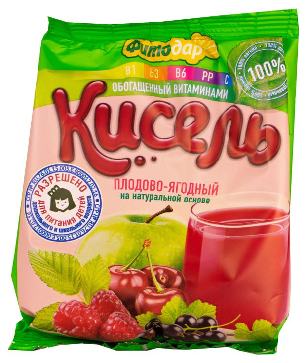 Кисель Фитодар плодово-ягодный, 200 г