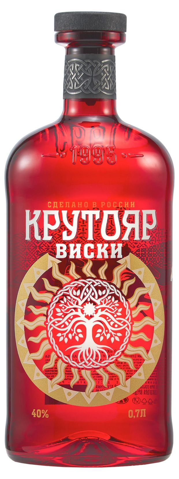 Виски Крутояр купажированный Россия, 0,7 л