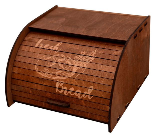 Хлебница Мультидом Ракушка, 29,5х29,5х18,5 см