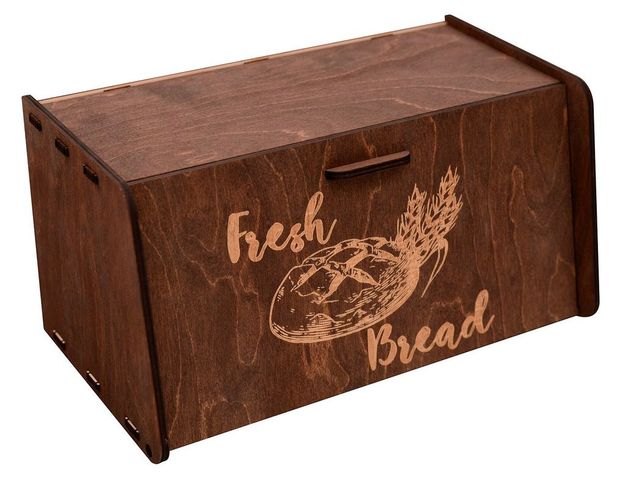 Хлебница Мультидом прямая, 35,5х20,5х18,5 см
