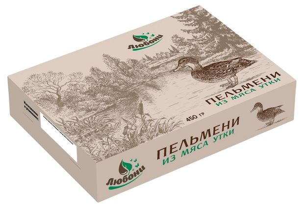 Пельмени Любони из мяса утки, 450 г