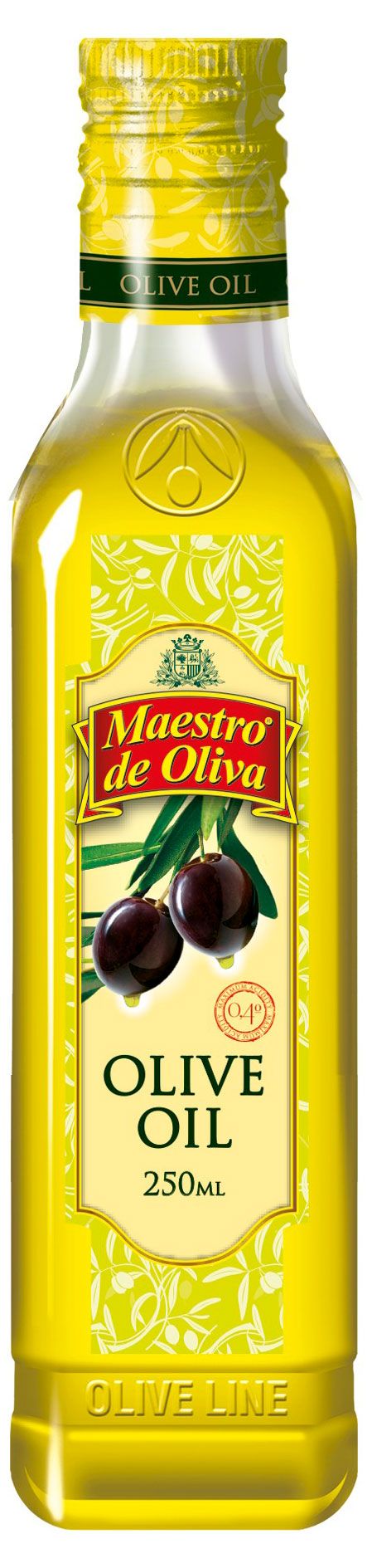 Масло оливковое Maestro de Oliva рафинированное с добавлением нерафинированного, 250 мл