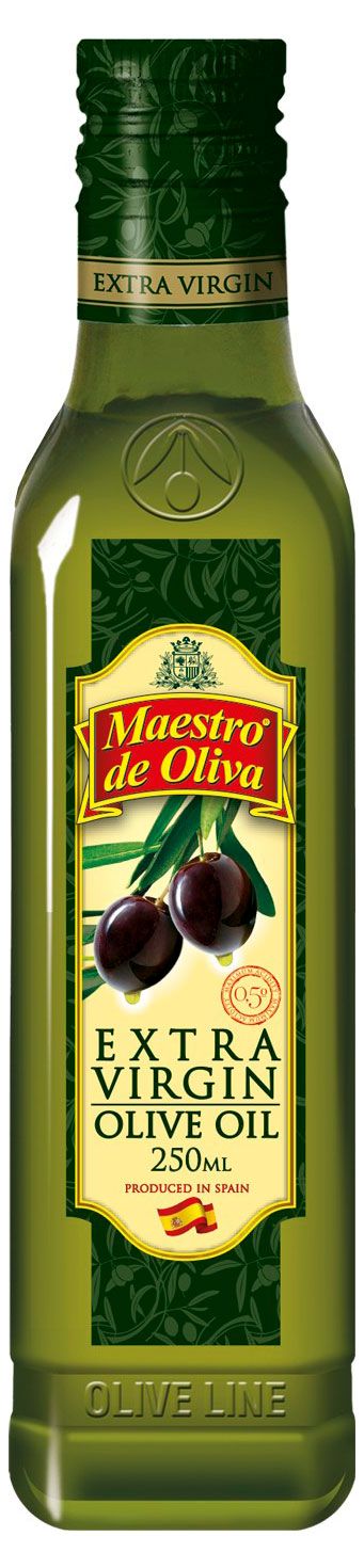 Масло оливковое Maestro de Oliva Extra Virgin нерафинированное, 500 мл
