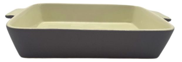 Форма для запекания Royal Rabbit Cup Grido серая, 31х19,5х6 см