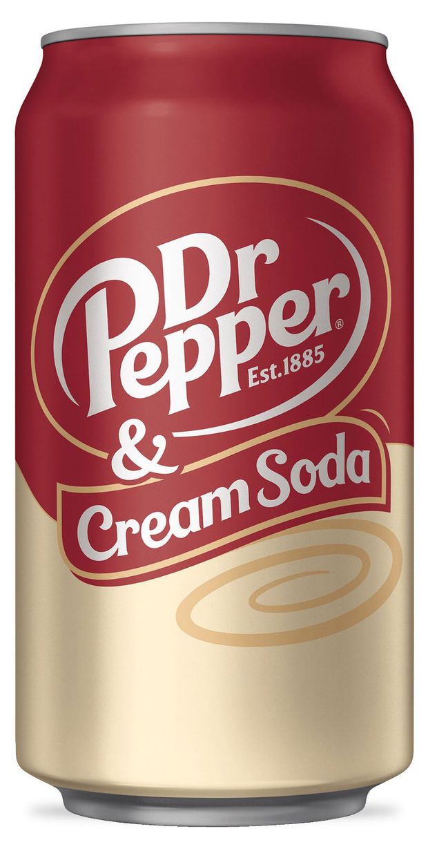 Напиток газированный Dr. Pepper Cream Soda со вкусом карамельной ванили, 355 мл