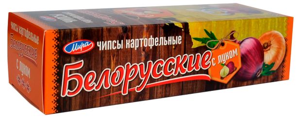 Чипсы картофельные Мира Белорусские с луком 200 г 98₽