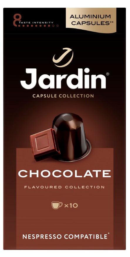   Ашан Кофе в капсулах Jardin Chocolate, 10 капсул