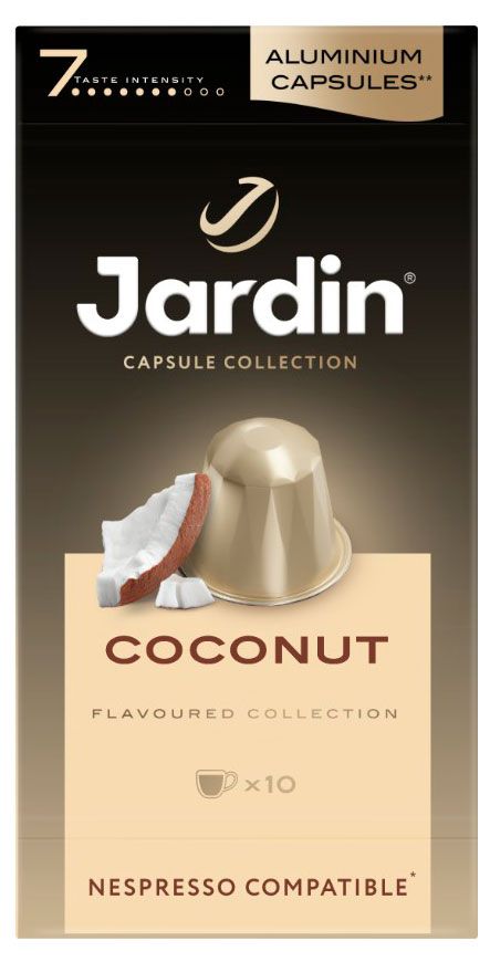 Кофе в капсулах Jardin Coconut, 10 капсул