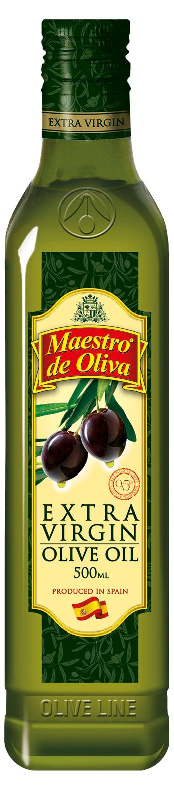Масло оливковое Maestro de Oliva Extra Virgin нерафинированное, 500 мл