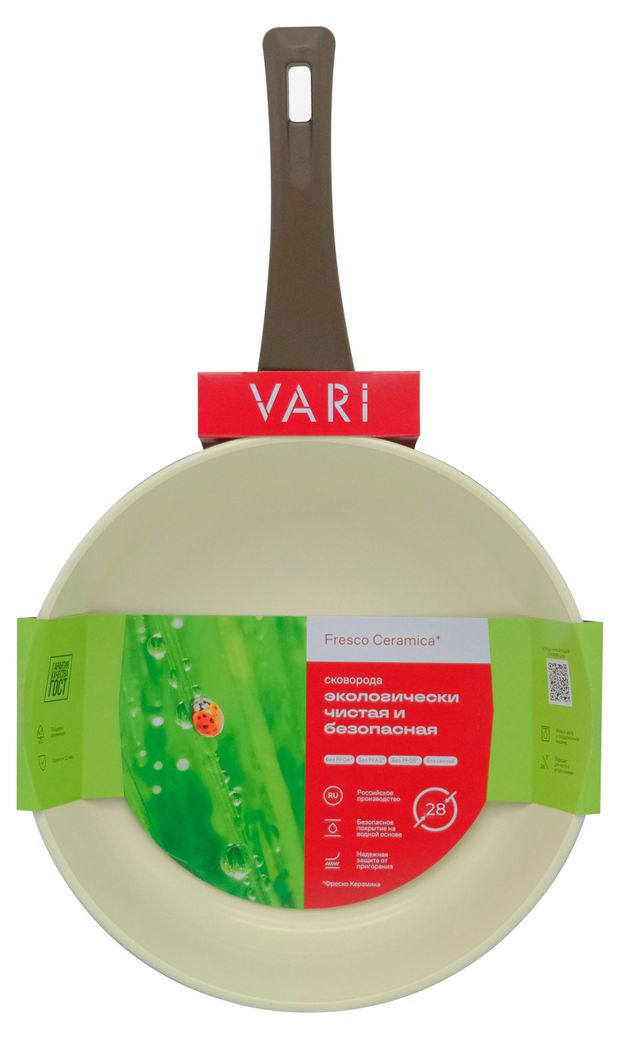 Сковорода Vari Fresco ceramicaс керамическим покрытием, 28 см