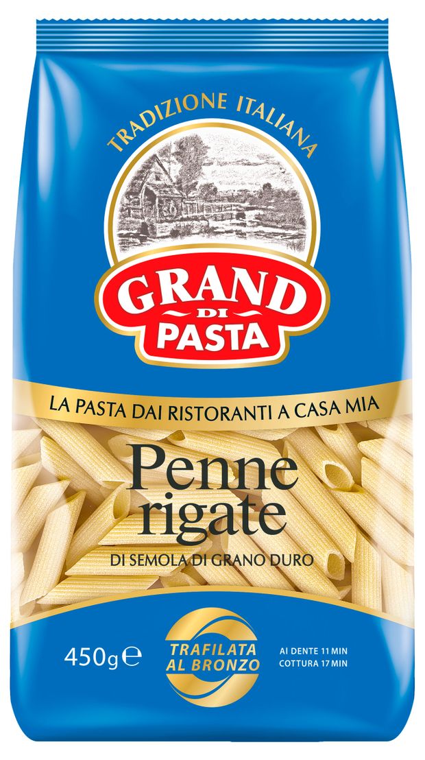 Макаронные изделия Grand di Pasta Penne rigate 450 г 70₽