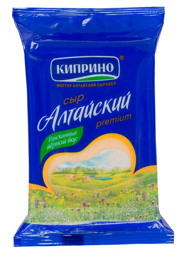 Сыр полутвердый Алтайский Киприно 50 БЗМЖ 150 г 240₽
