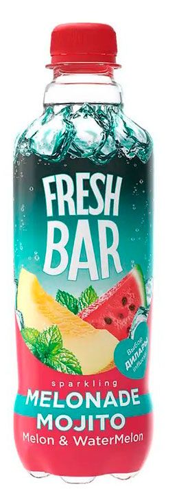 Напиток газированный Fresh Bar Melonade Mojito, 480 мл
