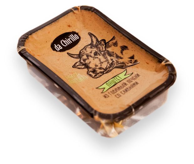 Паштет da Chirillo из говяжьей печени со сливками, 200 г