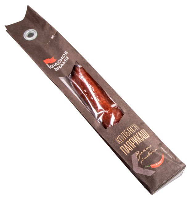 Колбаса сырокопченая Красное знамя Паприкаш, 150 г