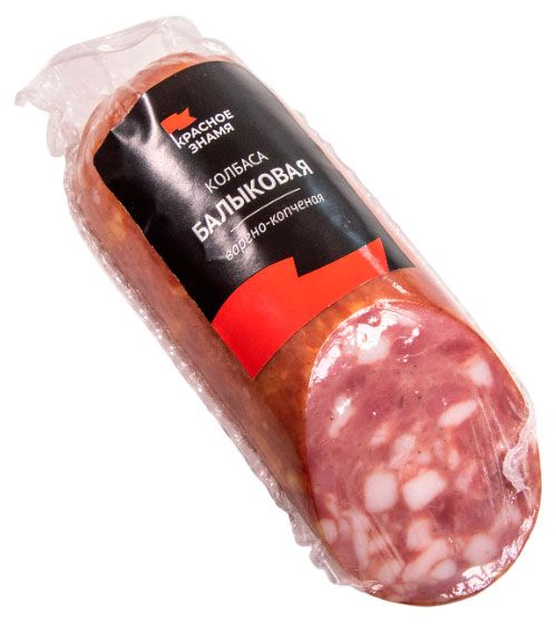 Колбаса варено-копченая Красное знамя Балыковая, 300 г
